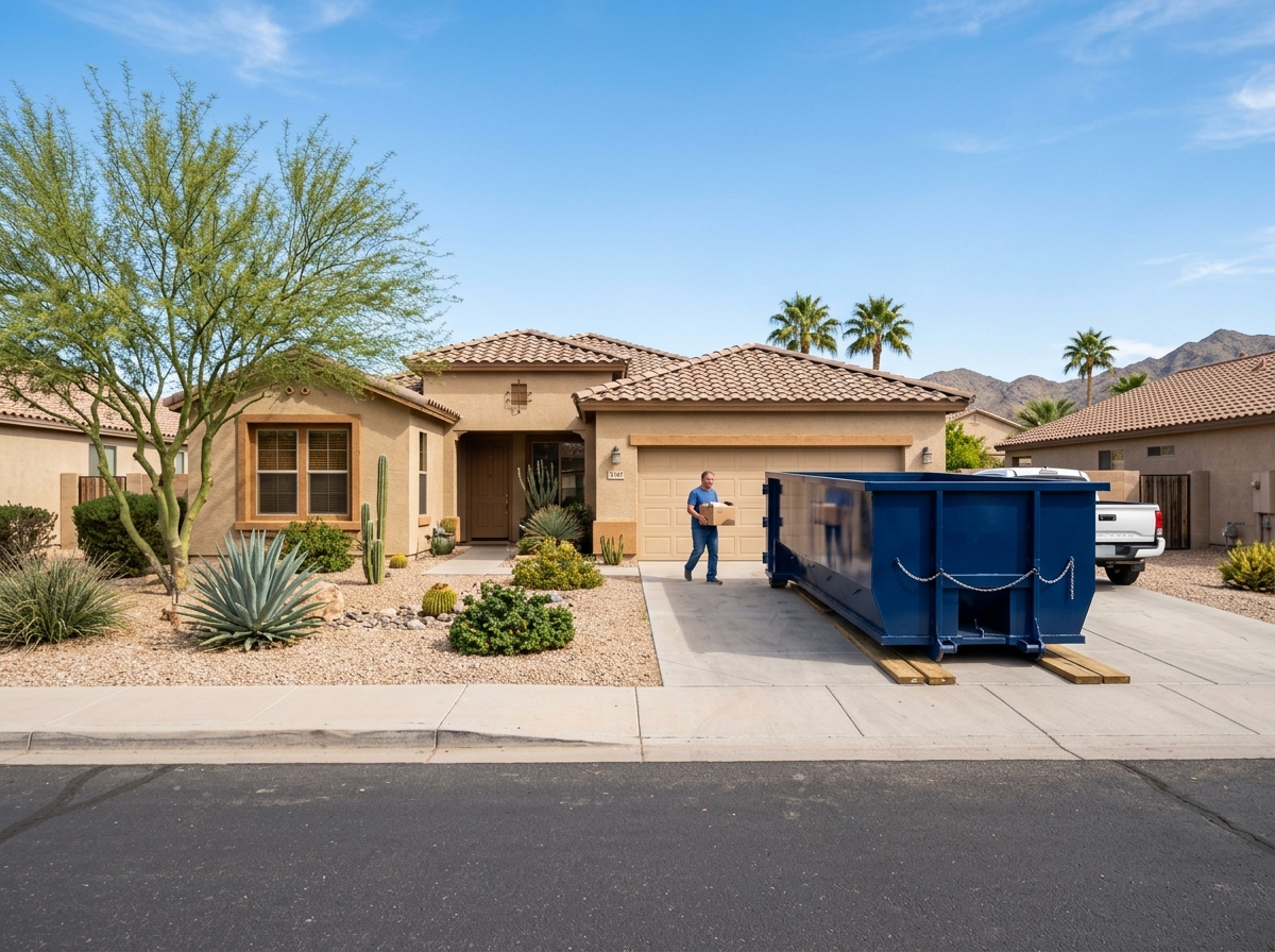 Residential Roll-Off Dumpster Rental in Phoenix AZ